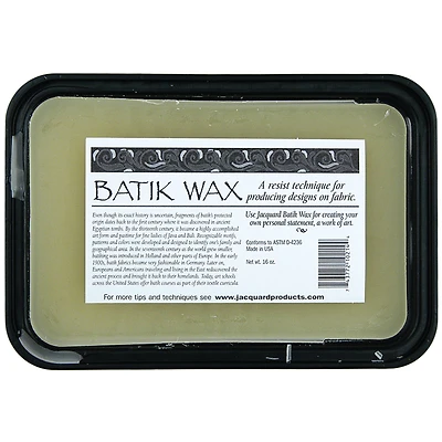 Jacquard Batik Wax, 1lb.
