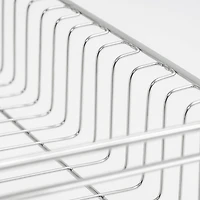 IRIS® 17" Stainless Steel 2-Tier Dish Rack