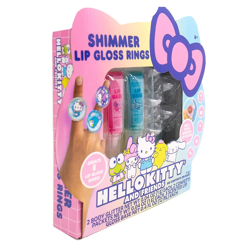 Hello Kitty® and Friends Shimmer Lip Gloss Rings