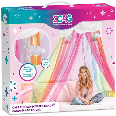 Make It Real™ 3C4G Over The Rainbow Bed Canopy Set