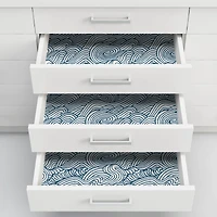 NuWallpaper Navy Saybrook Peel & Stick Wallpaper