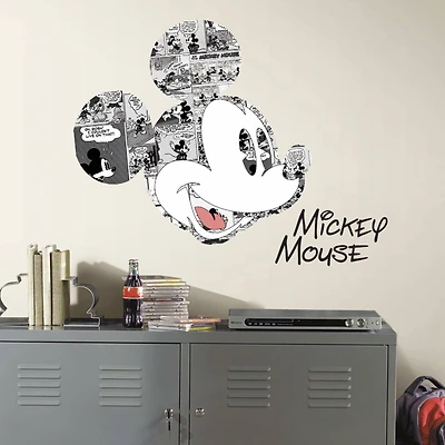 RoomMates Mickey Mouse Comic Peel & Stick Wall Graphic