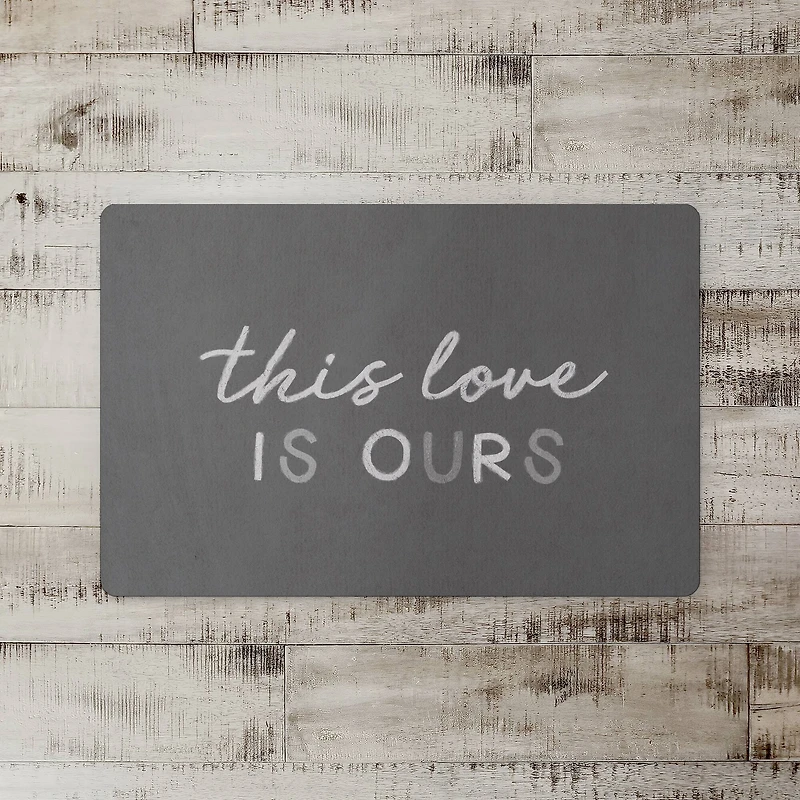 18" x 27" This Love Is Ours Floor Mat