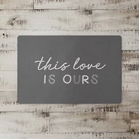 18" x 27" This Love Is Ours Floor Mat