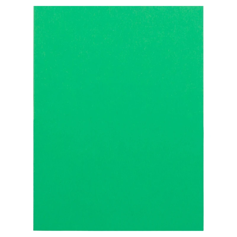 JAM Paper Green Blank Foldover Cards