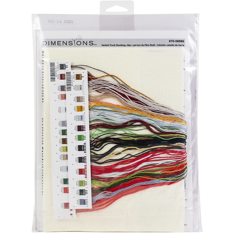 Dimensions® Santa's Truck Stocking Counted Cross Stitch Kit