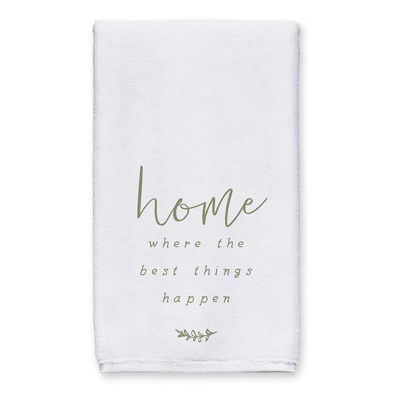 Yellow Daisy Pattern Home Tea Towel - Set of 2