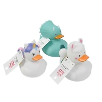 Assorted 4" Animal Rubber Duck, 1pc. by Fab Finds