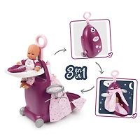 Smoby Toys Purple Trolley For Dolls