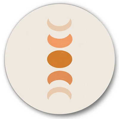Designart - Minimalist Moon Phases