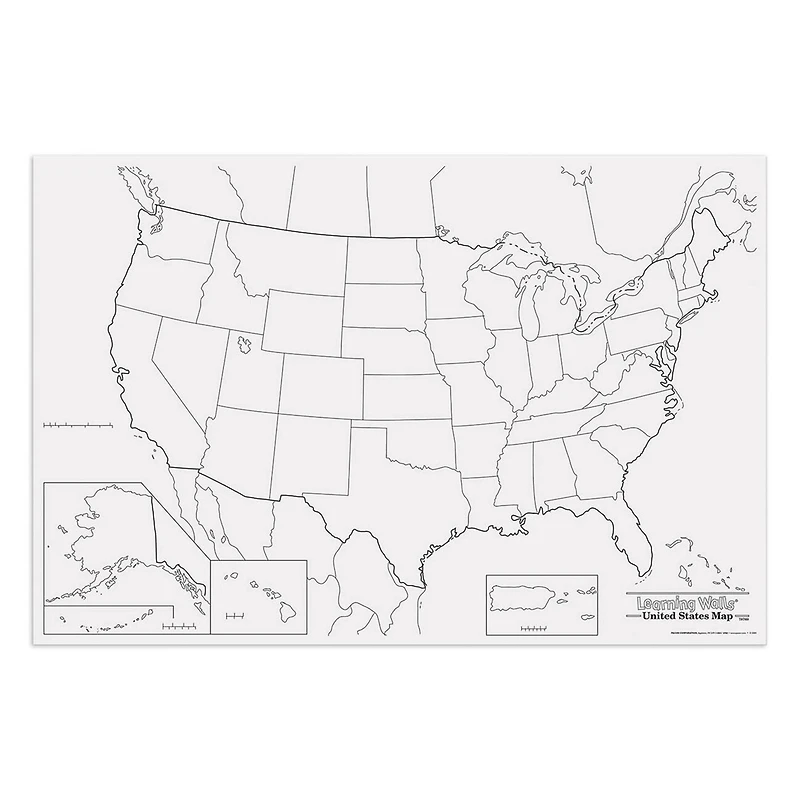 Pacon United States Giant Map