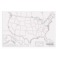 Pacon United States Giant Map