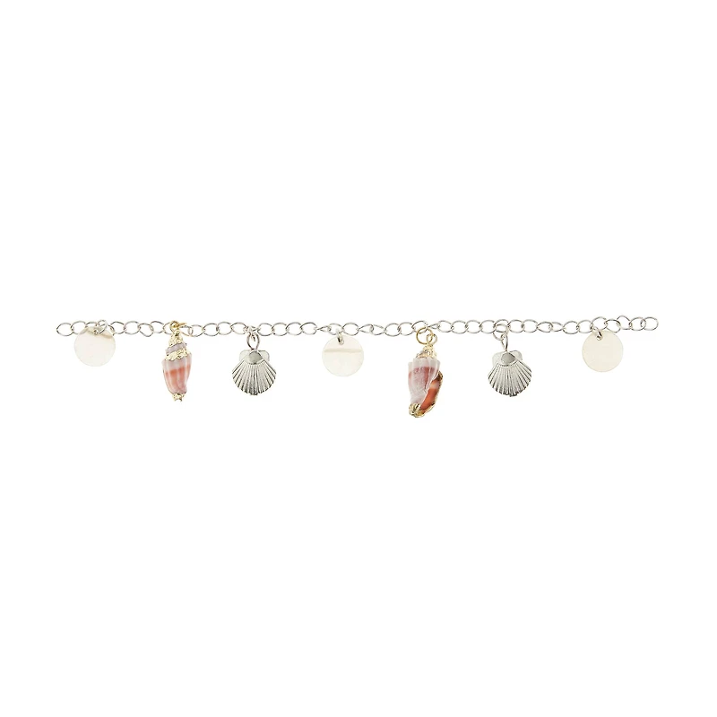 12 Packs: 7 ct. (84 total) Assorted Metal Shell Beads by Bead Landing™