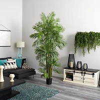 7ft. Potted Areca Silk Palm Tree