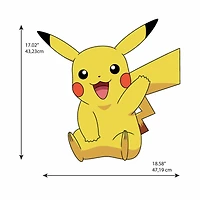 RoomMates Pikachu Peel & Stick Giant Wall Decal