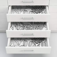 NuWallpaper Black Secret Garden Peel & Stick Wallpaper