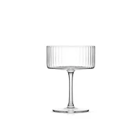 JoyJolt® 10oz. Elle Fluted Cylinder Martini Coupe Glasses, 2ct.