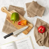 DII® Solid Stone Waffle Terry Dishtowels, 4ct.