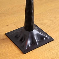 3ft. Pre-Lit Artificial Halloween Black Twig Tree with 18 Orange LED Pumpkin Shaped Lights