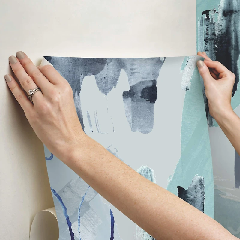 RoomMates Tamara Day Abstraction Peel & Stick Wallpaper Mural