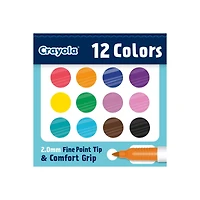 Crayola® Fine Point Doodle Markers, 12ct.