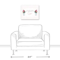 The Best Moms Get Promoted to Gigi Canvas Wall Art