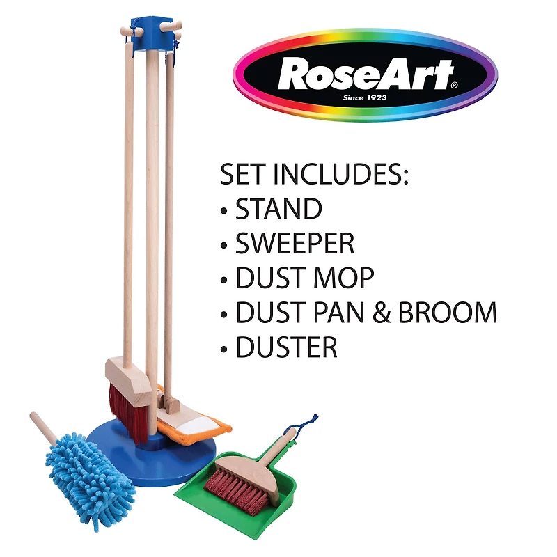 Cra-Z-Art® RoseArt® Deluxe Wooden Cleaning Play Set