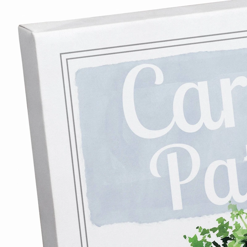 Carrot Patch Sign 1 11" x 14" Canvas Wall Art