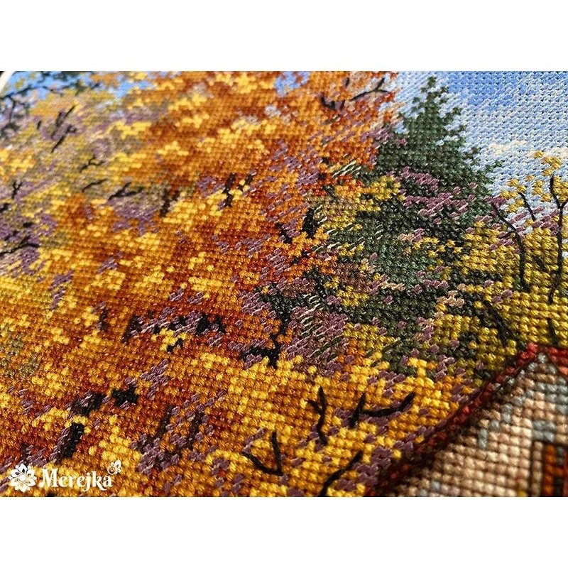 Merejka Watermill Counted Cross Stitch Kit