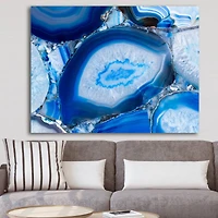 Designart - Blue Agate Geode