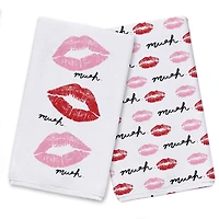 Muah Lips Tea Towel Set