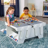 KidKraft Building Bricks Play N Store Mega Table