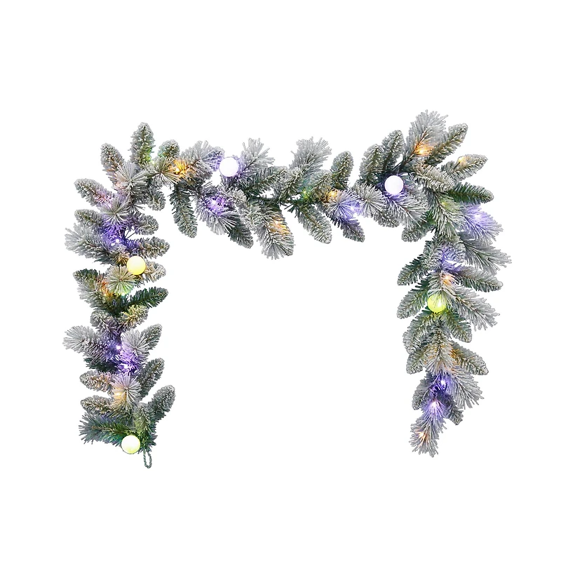 6ft. Pre-Lit Glacier Fir Garland by Ashland®