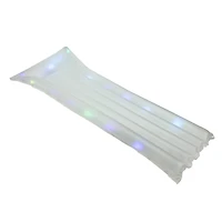 5.5ft. Clear LED Air Mattress Swimming Pool Inflatable 