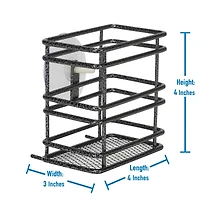 Laura Ashley Dark Gray Speckled Sponge Holder