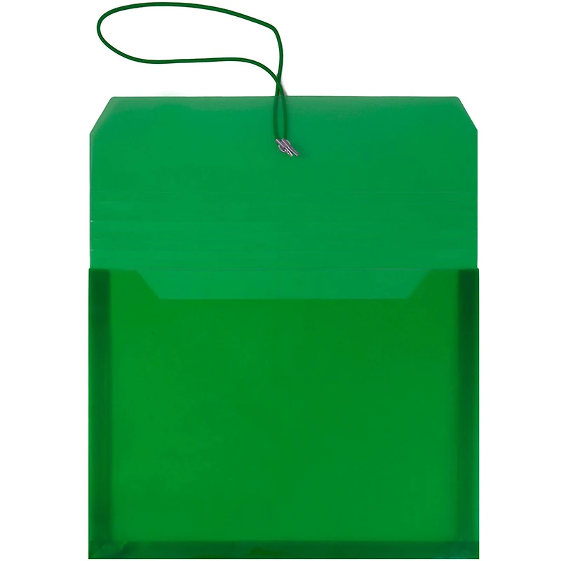 JAM Paper 9.75" x 13" Assorted Elastic Band Closure Envelopes, 6ct.