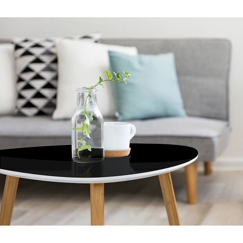 Fablon Black Adhesive Film, 2ct.