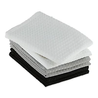 DII® Mixed Neutrals Recycled Cotton Waffle Dishtowels, 6ct.