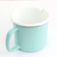 Martha Stewart Turquoise Enamel on Steel Measuring Cup