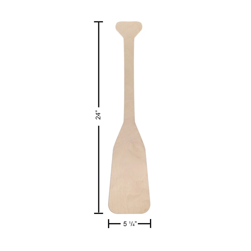 Good Wood by Leisure Arts 24" Birchwood Paddle