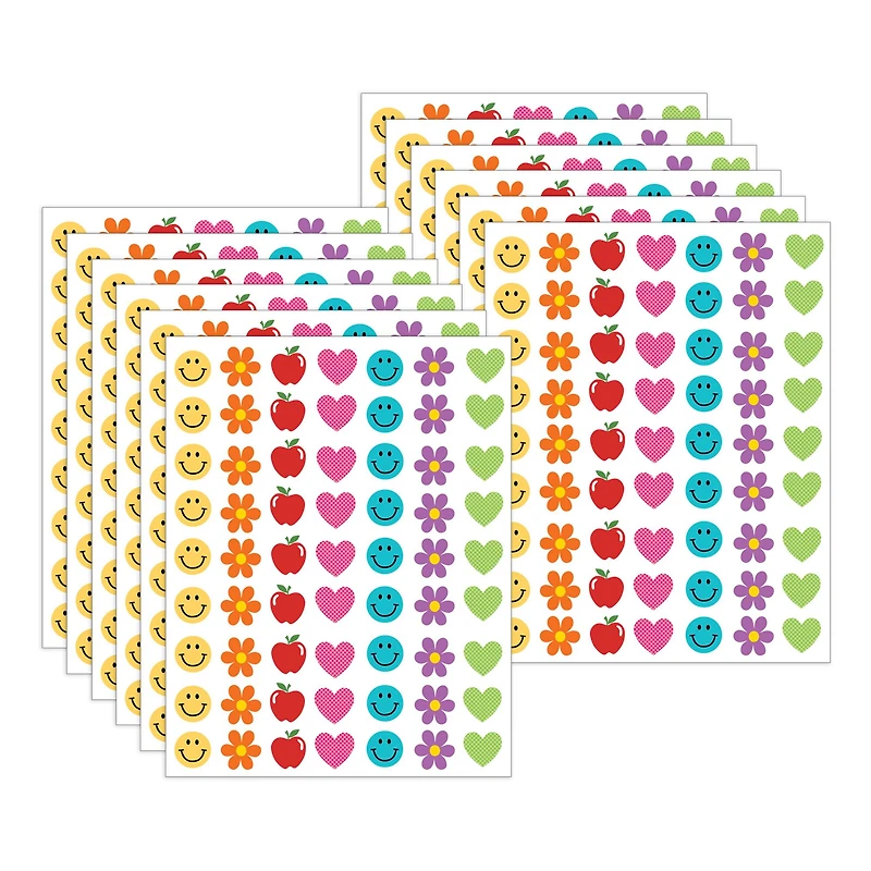 Teacher Created Resources® Cool for School Mini Stickers, 12 Packs of 378