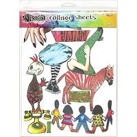 Dyan Reaveley's Dylusions Collage Sheets Set 4