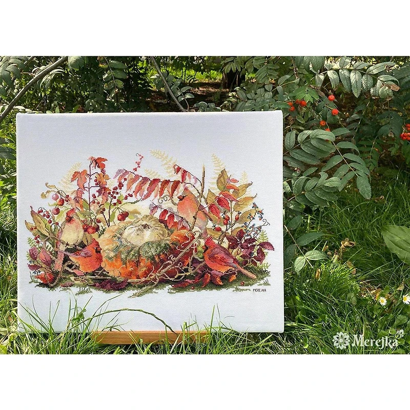 Merejka Rhapsody in Red Counted Cross Stitch Kit