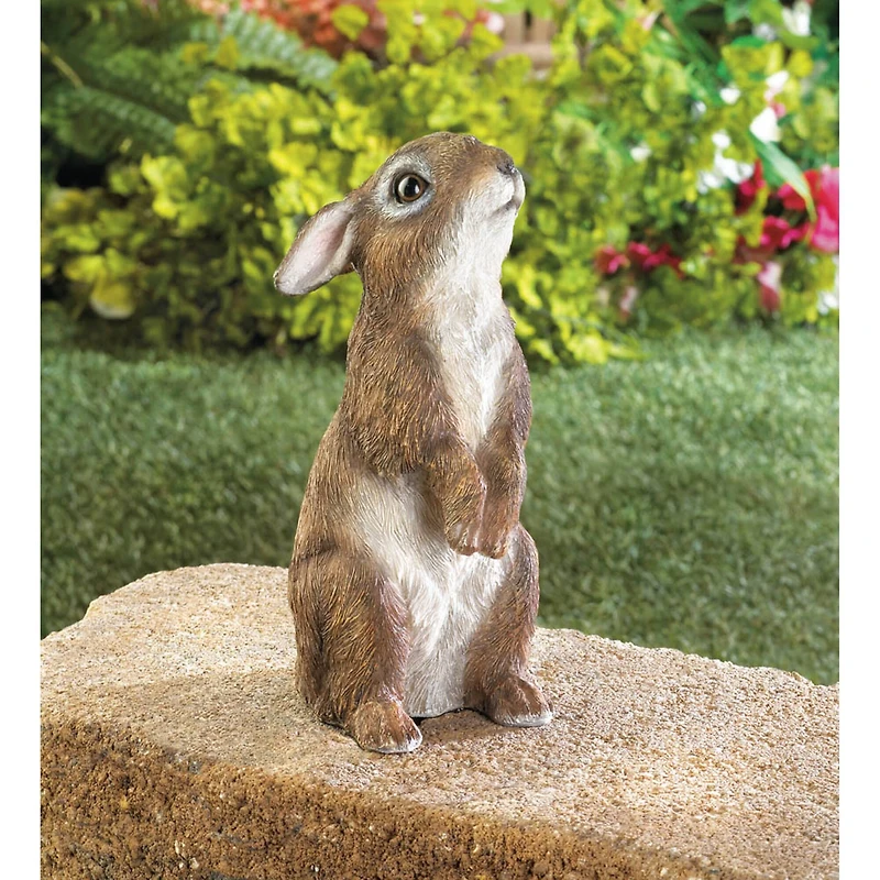 8" Standing Bunny Statue