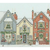 Bothy Threads Snowy Street Counted Cross Stitch Kit