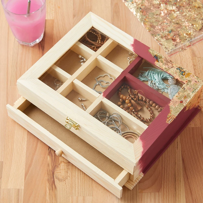 Wood Jewelry Box by Make Market®