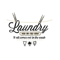 RoomMates Laundry Quote Peel & Stick Wall Decals