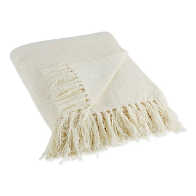DII® Soft Cream Chenille Throw