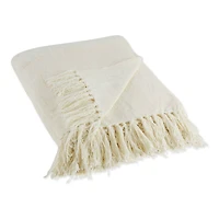 DII® Soft Cream Chenille Throw