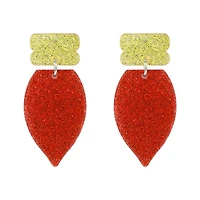 Red Bulb Earrings by Celebrate It™